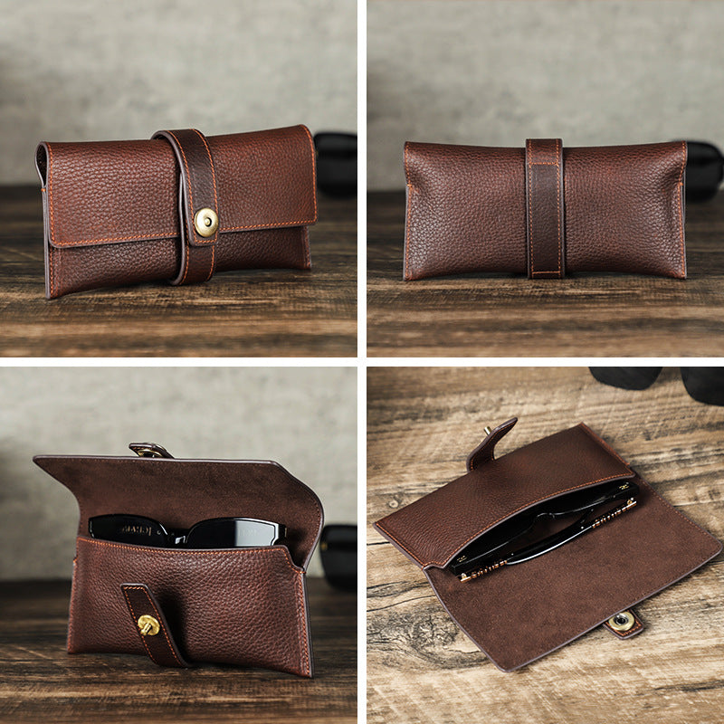 Leather Eyeglasses Sleeve