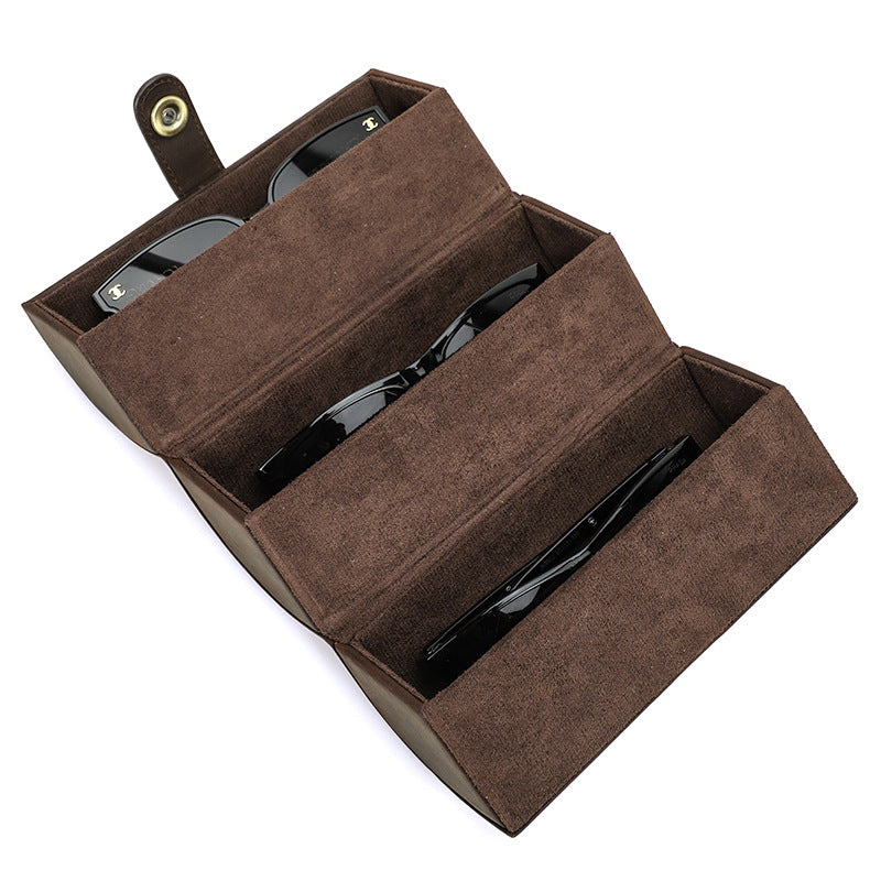 3 Pair Sunglasses Travel Case
