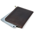 leather iPad Pro zipper case