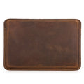 Leather tablet sleeve compatible with iPad mini generations 1 through 6