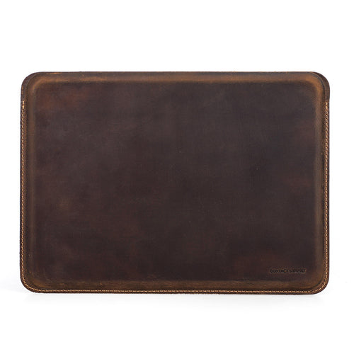 Crazy Horse Cowhide Leather Sleeve for iPad Pro 11 Inch – Vintage Tablet Pouch