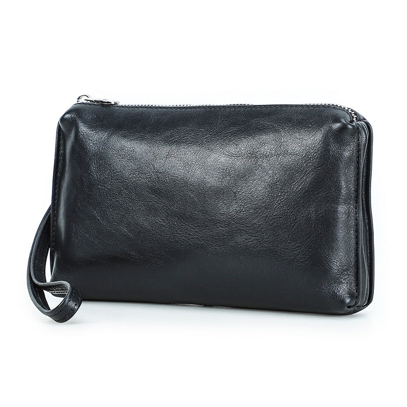 leather phone and cable organizer