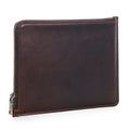 11 Inch Real Leather Tablet Sleeve with Zipper – iPad Pro & Galaxy Tab Pouch