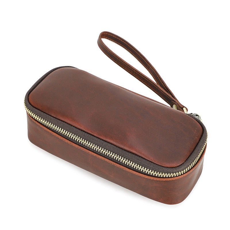Leather Tobacco Pipe Case